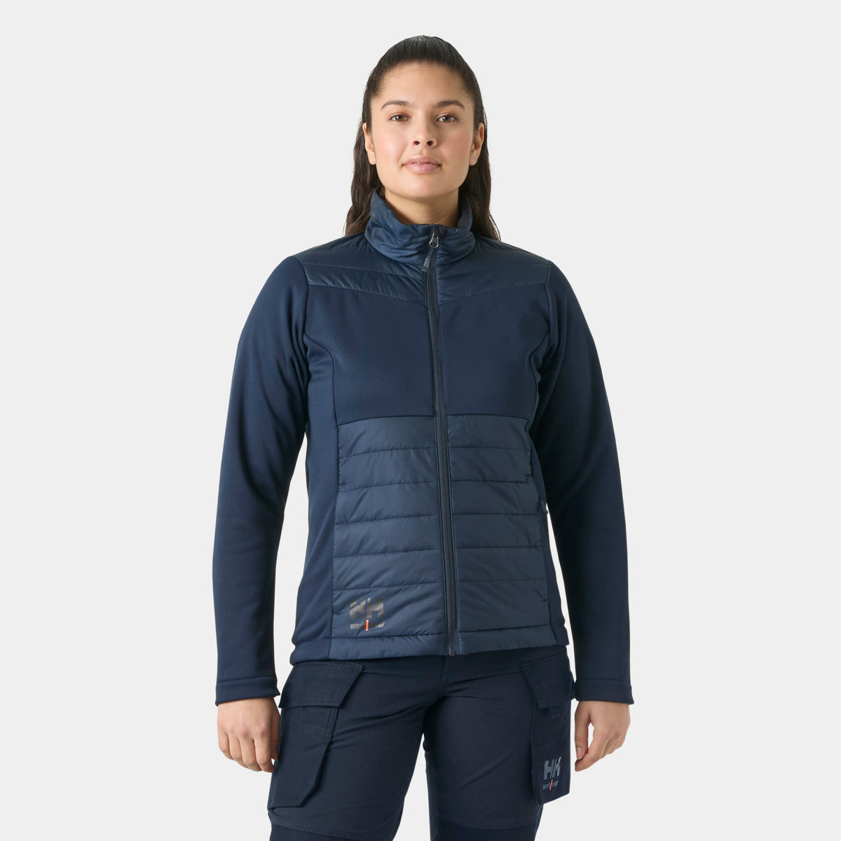W Oxford Hybrid Isolierte Jacke