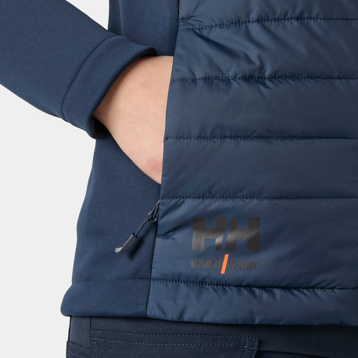 W Oxford Hybrid Isolierte Jacke