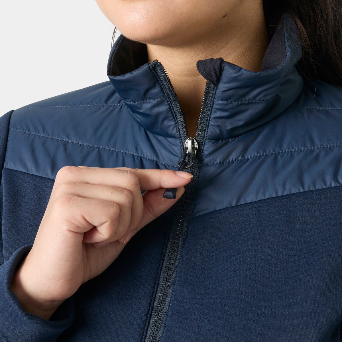 W Oxford Hybrid Isolierte Jacke
